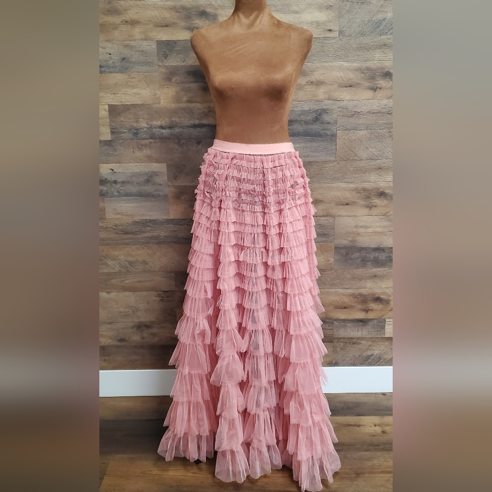 Nwt Free People Return Of The Ruffle Maxi Slip - Picture 2 of 5